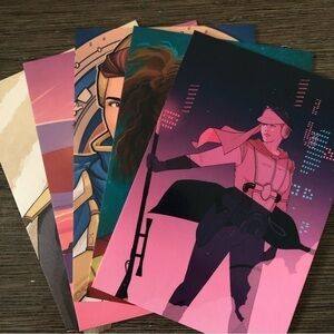 Disney Star Wars: Women of Star Wars postcards bundle #20 (Set of 5)